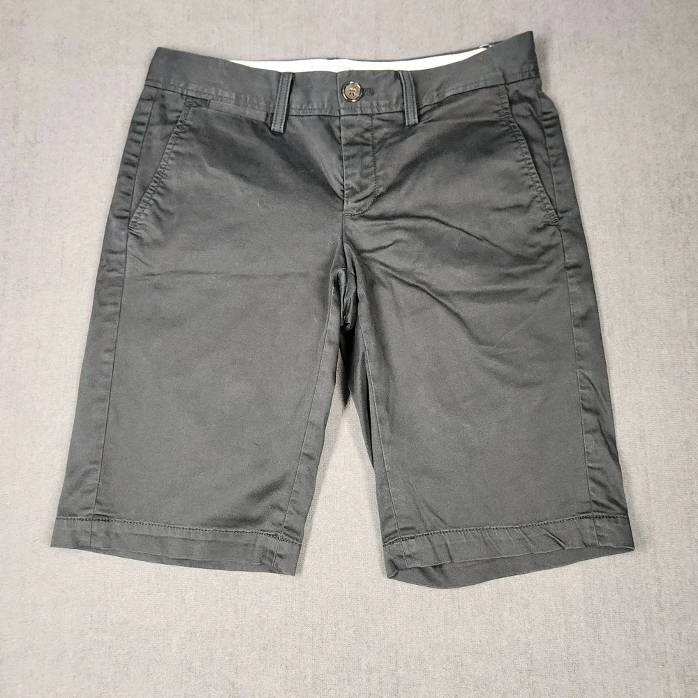 Banana Republic Shorts Womens Size 4 Tall Black‎ Bermuda